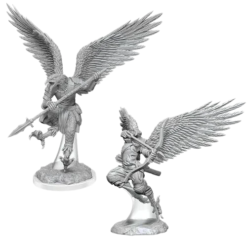 D&D Nolzur's Marvelous Miniatures - Aarakocra Fighters