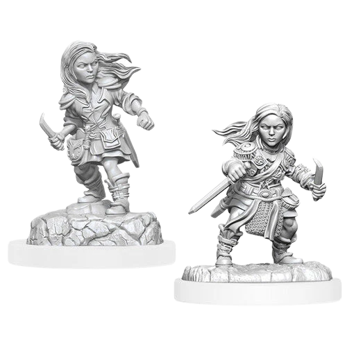 D&D Nolzur's Marvelous Miniatures: Halfling Rogue Female (2)