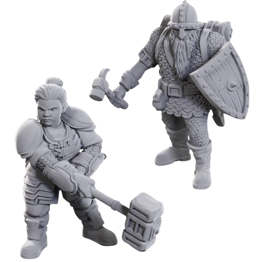 D&D Nolzur's Marvelous Miniatures: Limited Edition 50th Anniversary - Dwarves