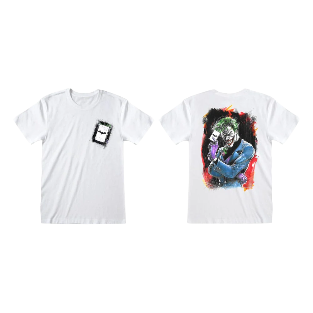 DC Comics T-Shirt Joker-Batman Card Size L