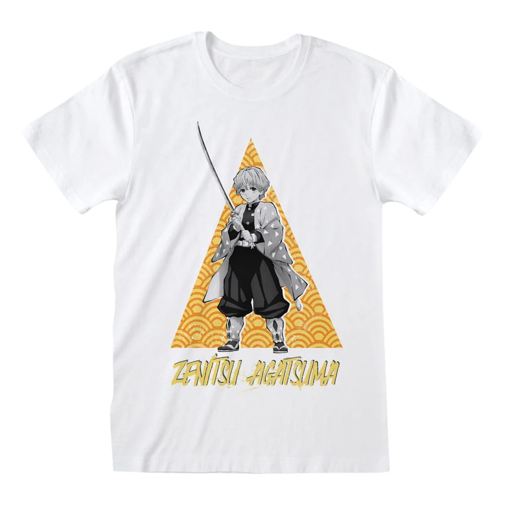 Demon Slayer T-Shirt Zenitsu Tri Size S