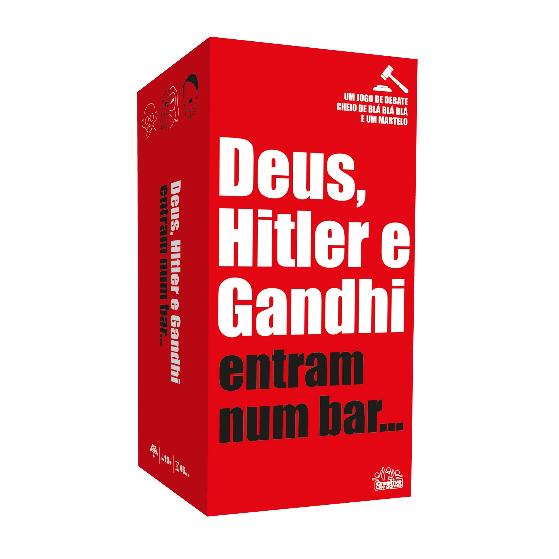 Deus, Hitler e Gandhi entram num bar
