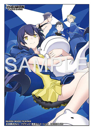 Digimon Card Game - Official Sleeves 02 - Erika w/ Keisuke/Ryuji/Chitose