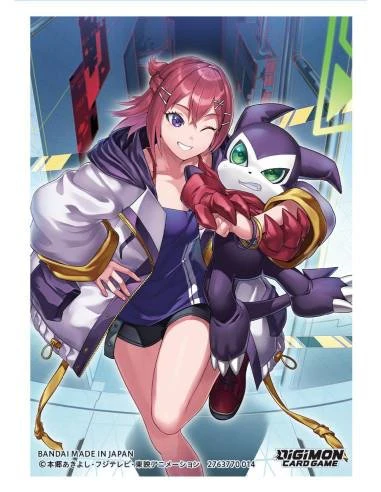 Digimon Card Game - Official Sleeves 2025 Ver.1.0 - Yuuki