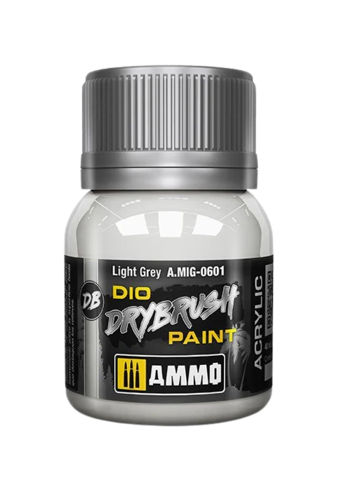 Ammo by Mig - DIO DRYBRUSH: Light Grey