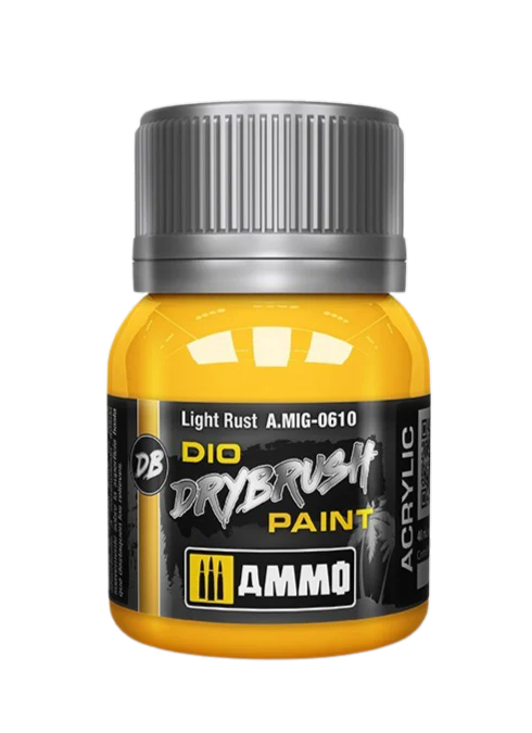 Ammo by Mig - DIO DRYBRUSH: Light Rust