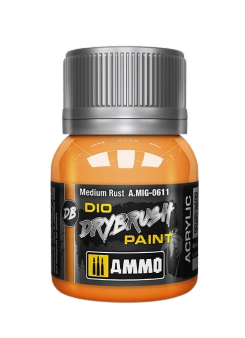 Ammo by Mig - DIO DRYBRUSH: Medium Rust