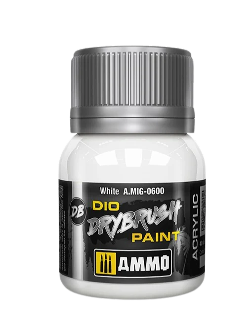 Ammo by Mig - DIO DRYBRUSH: White