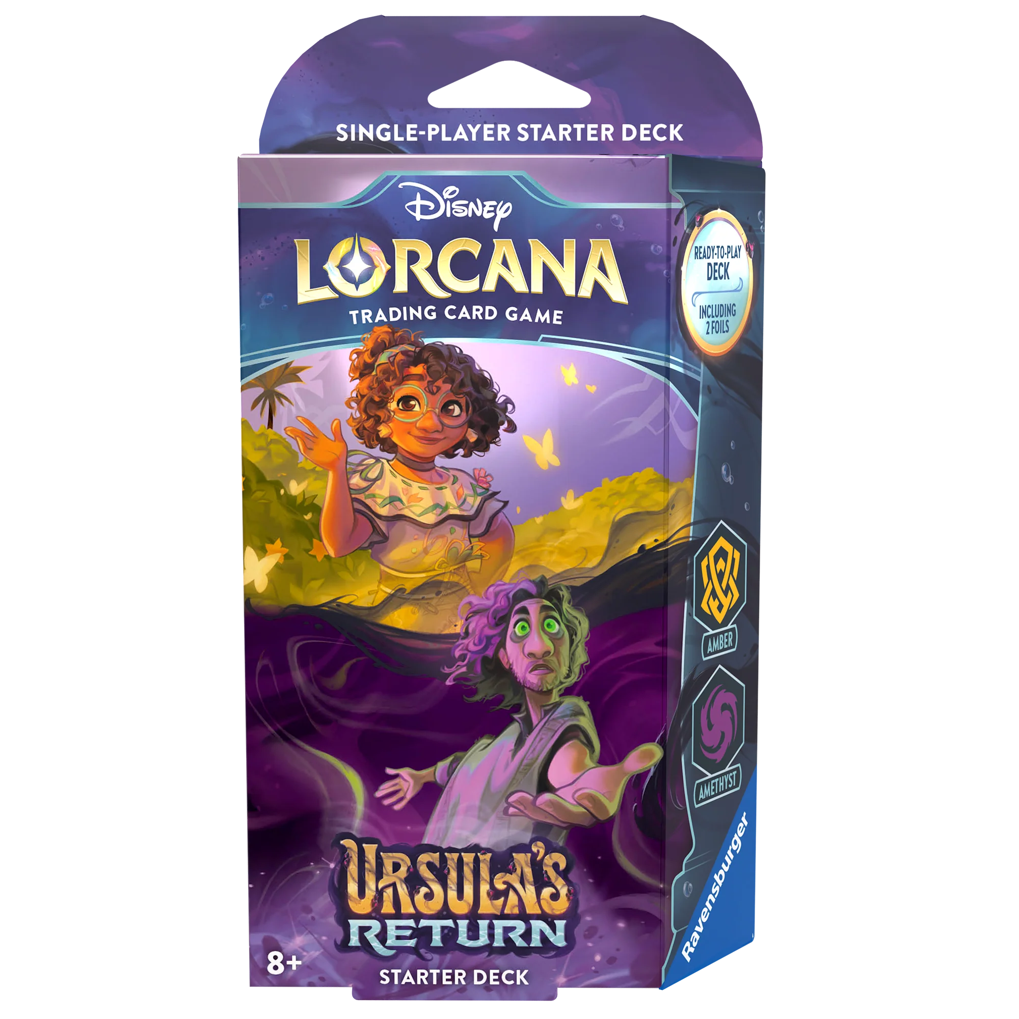 Disney Lorcana TCG - Ursula's Return Starter Deck - Amber and Amethyst