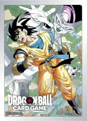 Dragon Ball Super Card Game - Official Card Sleeves -ILLUSTRATIONS- Son Goku VS Frieza