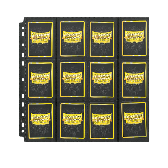 Dragon Shield 24 pocket black page - Non-Glare (50 pcs.) - Image 2