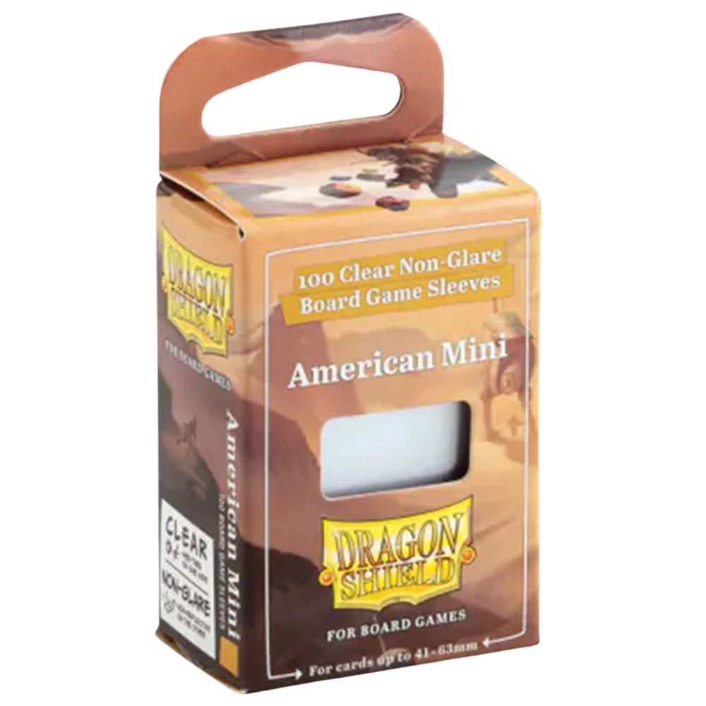 Dragon Shield Board Game Sleeves - American Mini (100 Sleeves)