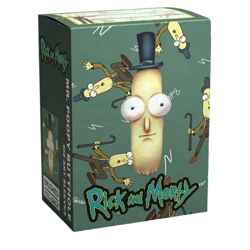 Dragon Shield Brushed Art Sleeves - Mr. Poopy Butthole (100 Sleeves)