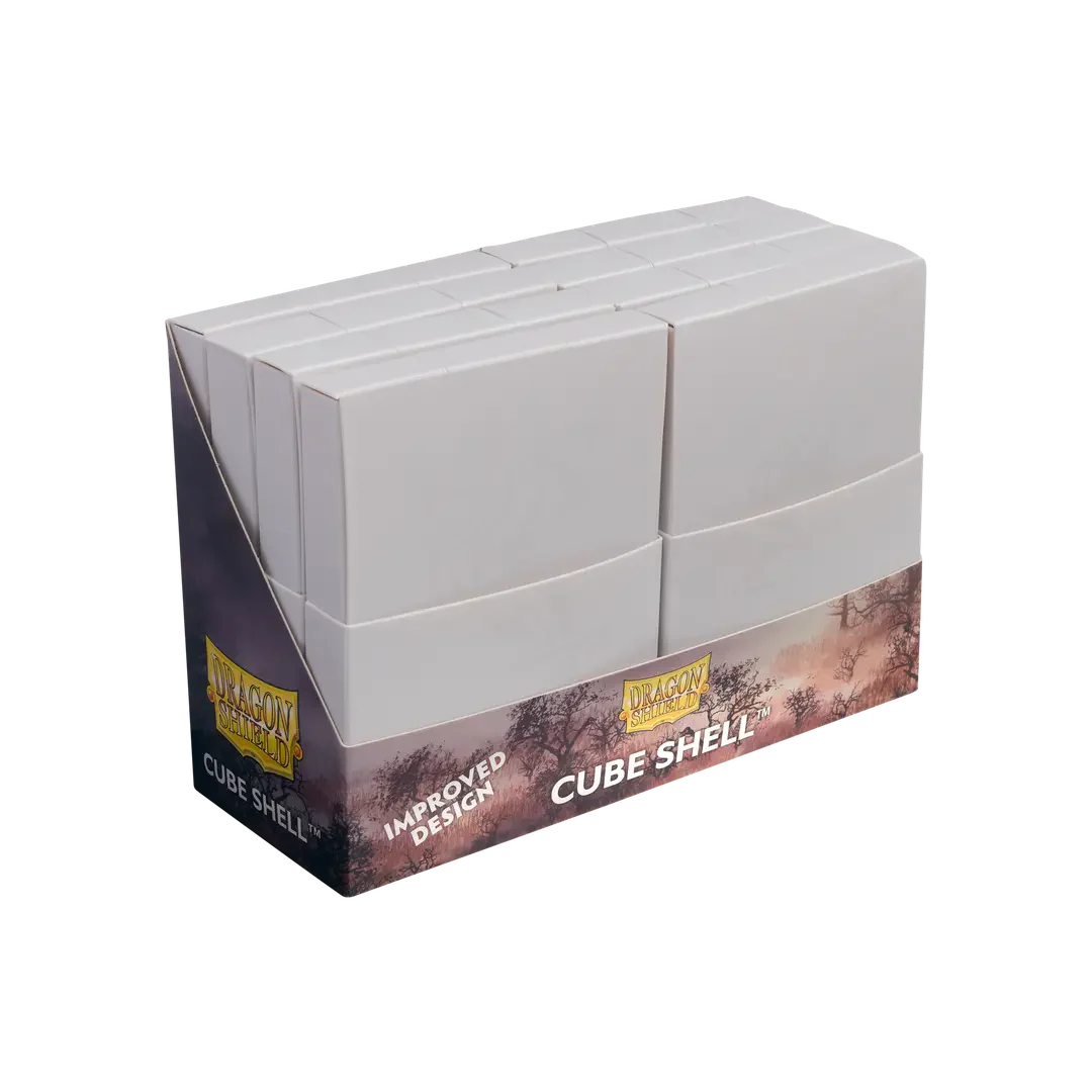 Dragon Shield Cube Shell - Ashen White