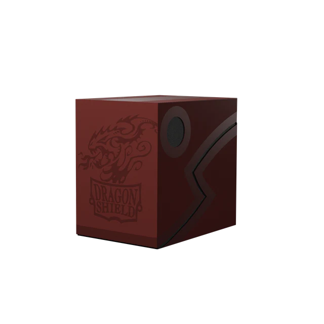 Dragon Shield Double Shell - Blood Red/Black
