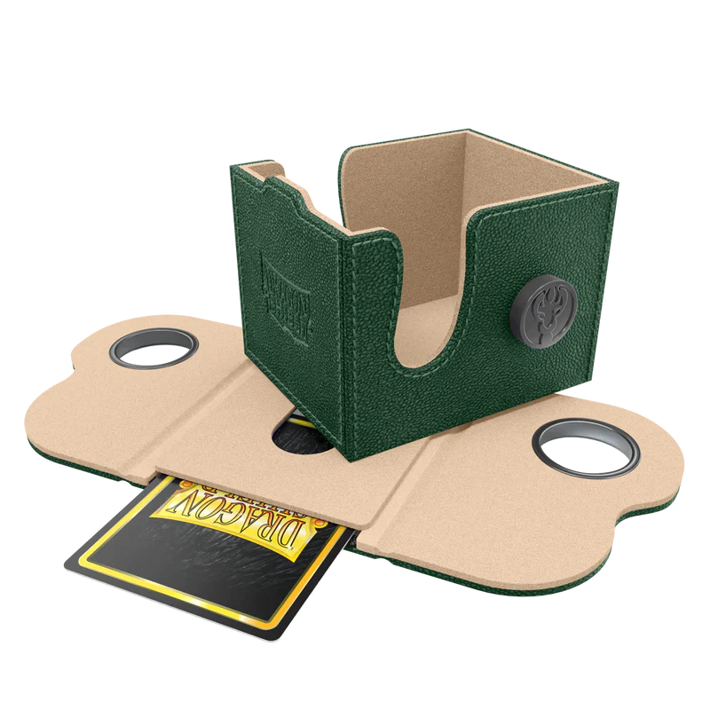 Dragon Shield Dragon Lock System Dragon Box 100+ - Green & Sand - Image 2