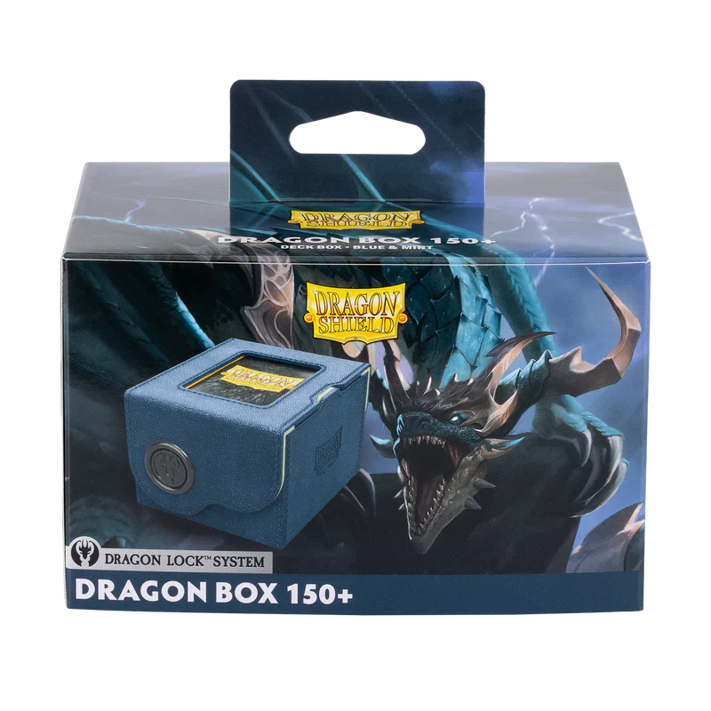 Dragon Shield Dragon Lock System Dragon Box 150+ - Blue & Mint