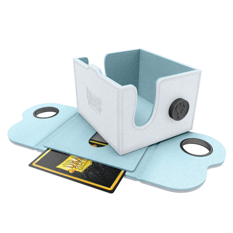 Dragon Shield Dragon Lock System Dragon Box 150+ - White & Aqua - Image 2