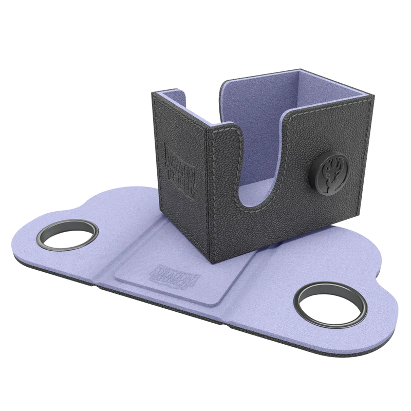 Dragon Shield Dragon Lock System Dragon Box 80+ - Black & Lilac - Image 2