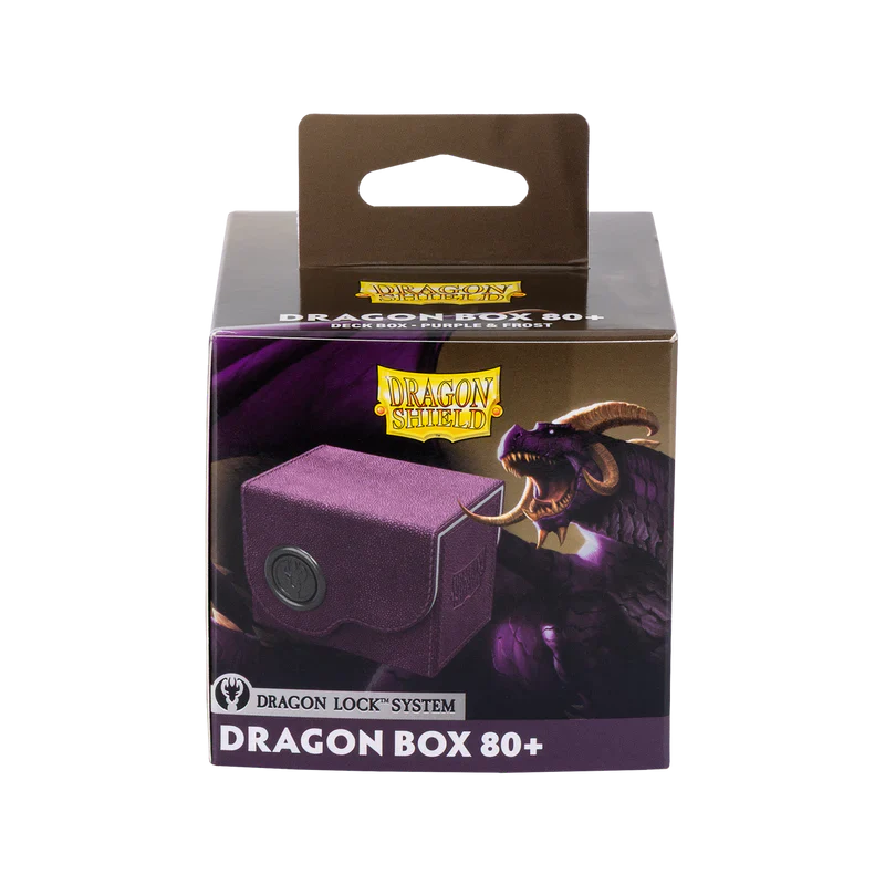 Dragon Shield Dragon Lock System Dragon Box 80+ - Purple & Frost