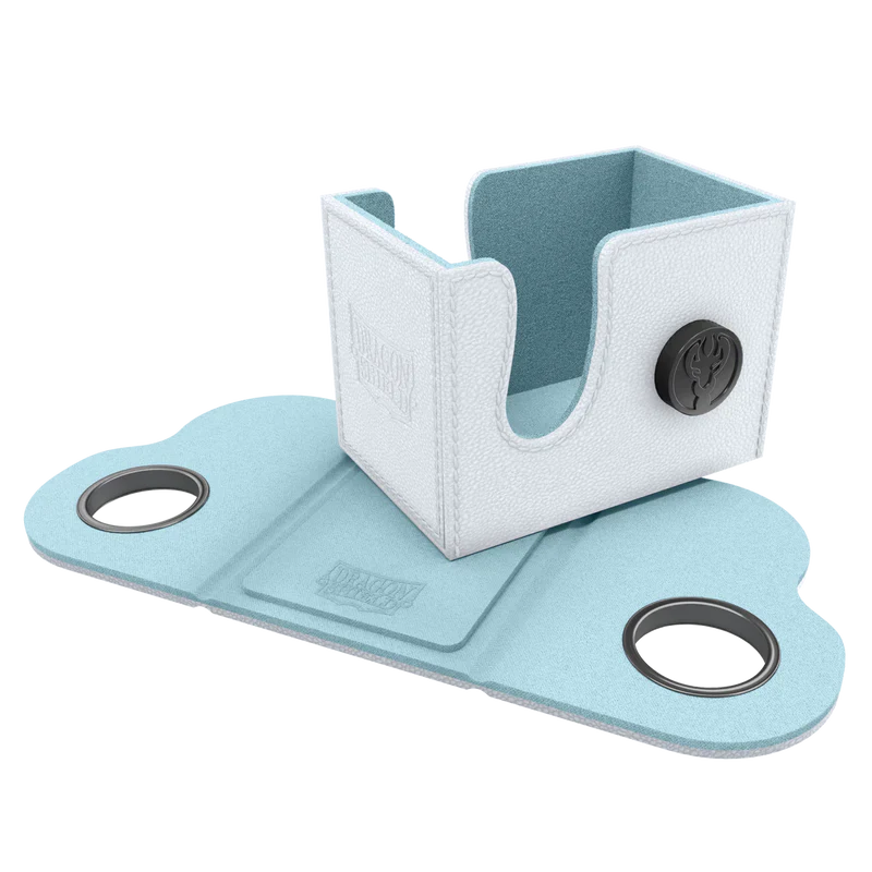 Dragon Shield Dragon Lock System Dragon Box 80+ - White & Aqua - Image 2