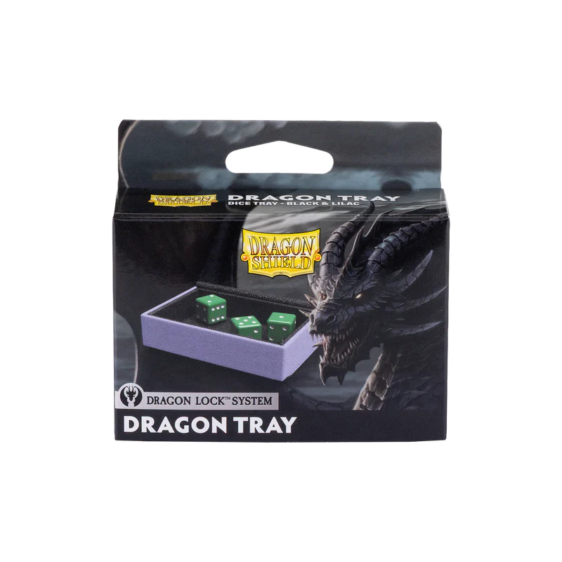 Dragon Shield Dragon Lock System Dragon Tray - Black & Lilac
