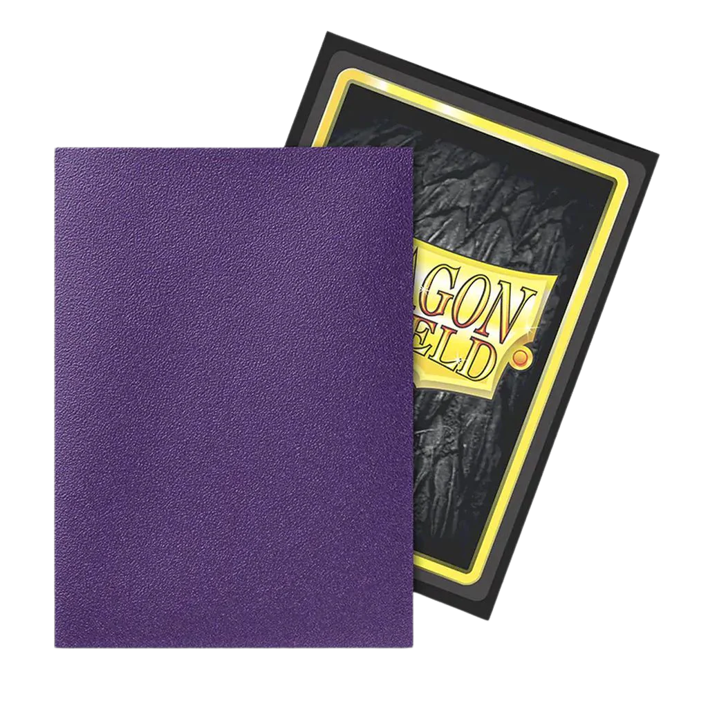 Dragon Shield Dual Matte Sleeves - Metallic Purple / Soul (100 Sleeves) - Image 2