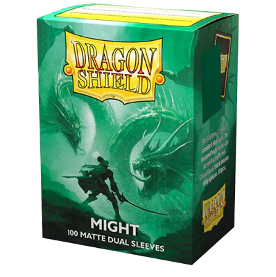 Dragon Shield Dual Matte Sleeves - Might (100 Sleeves)