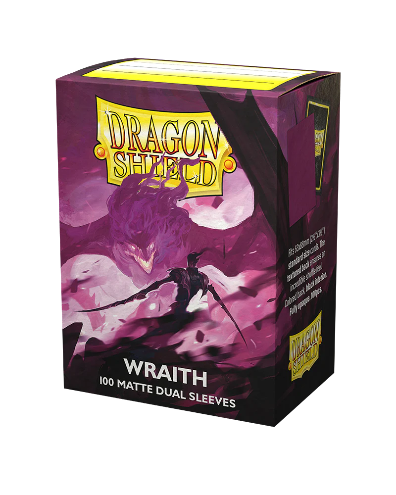 Dragon Shield Dual Matte Sleeves - Wraith 'Alaric, Chaos Wraith' (100 Sleeves)