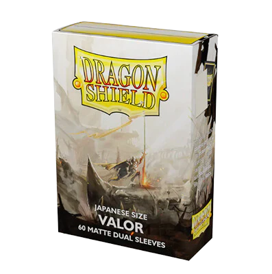 Dragon Shield Japanese Dual Matte Sleeves - Valor (60 Sleeves)