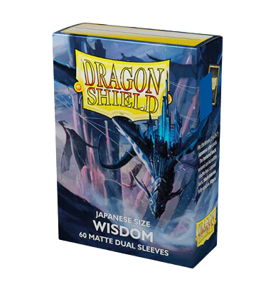 Dragon Shield Japanese Dual Matte Sleeves - Wisdom (60 Sleeves)