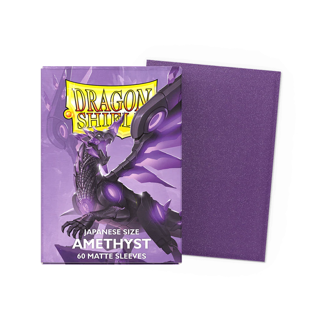 Dragon Shield Japanese Matte Sleeves - Amethyst (60 Sleeves)