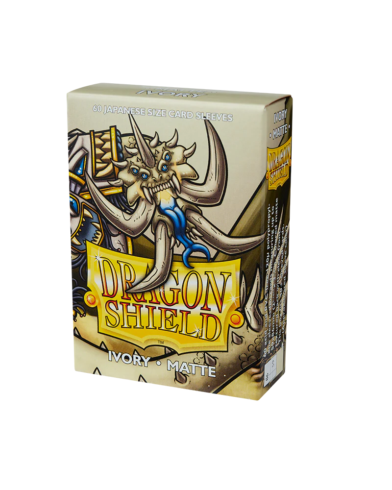 Dragon Shield Japanese Matte Sleeves - Ivory (60 Sleeves)