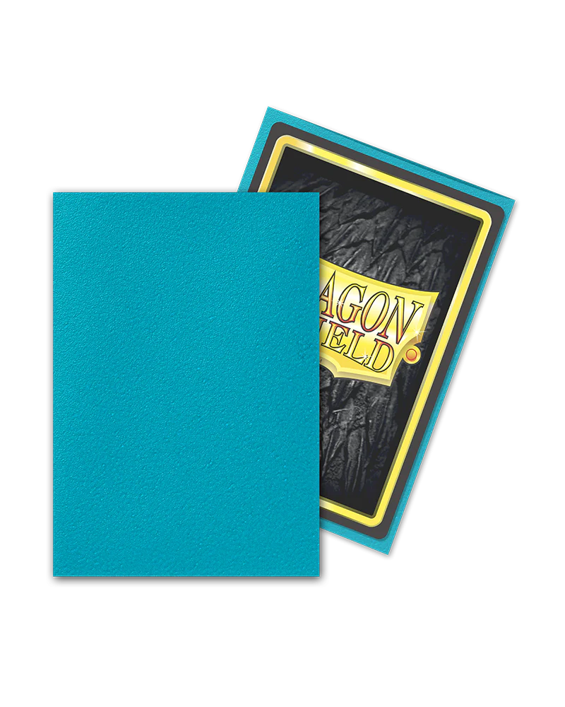 Dragon Shield Japanese Matte Sleeves - Turquoise (60 Sleeves) - Image 2