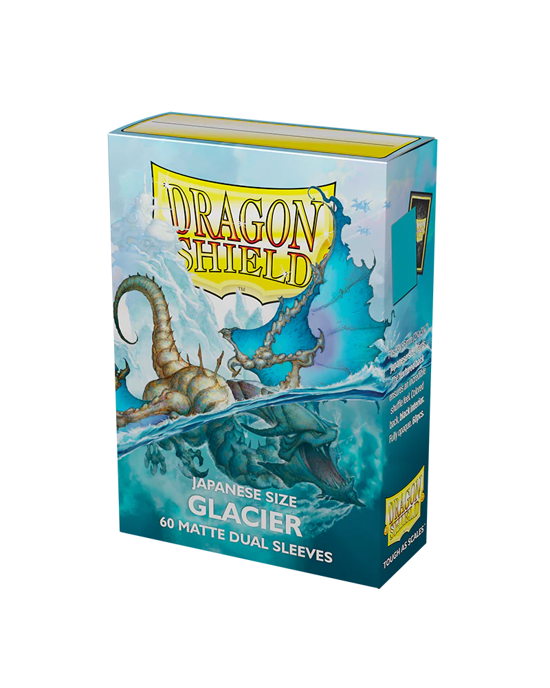 Dragon Shield Japanese Dual Matte Sleeves - Glacier 'Miniom' (60 Sleeves)