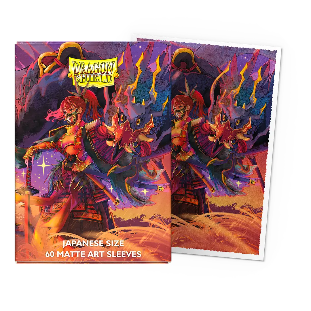 Dragon Shield Japanese size Matte Art Sleeves - The Fallen (60 Sleeves)