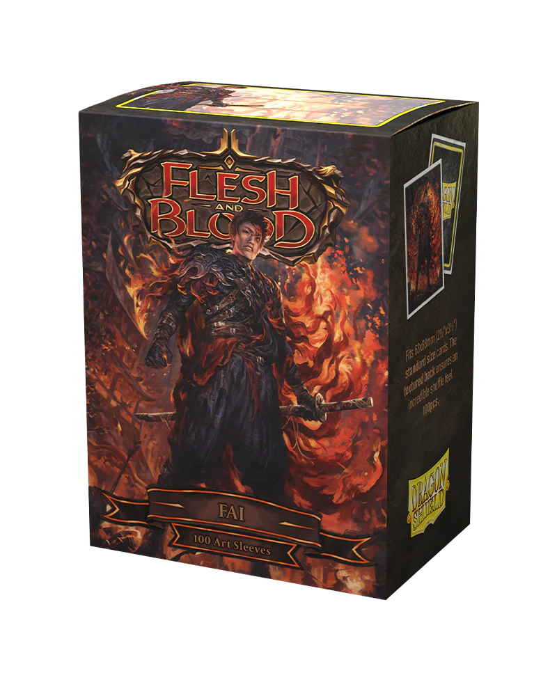 Dragon Shield Matte Art Sleeves - Flesh and Blood Fai (100 Sleeves)