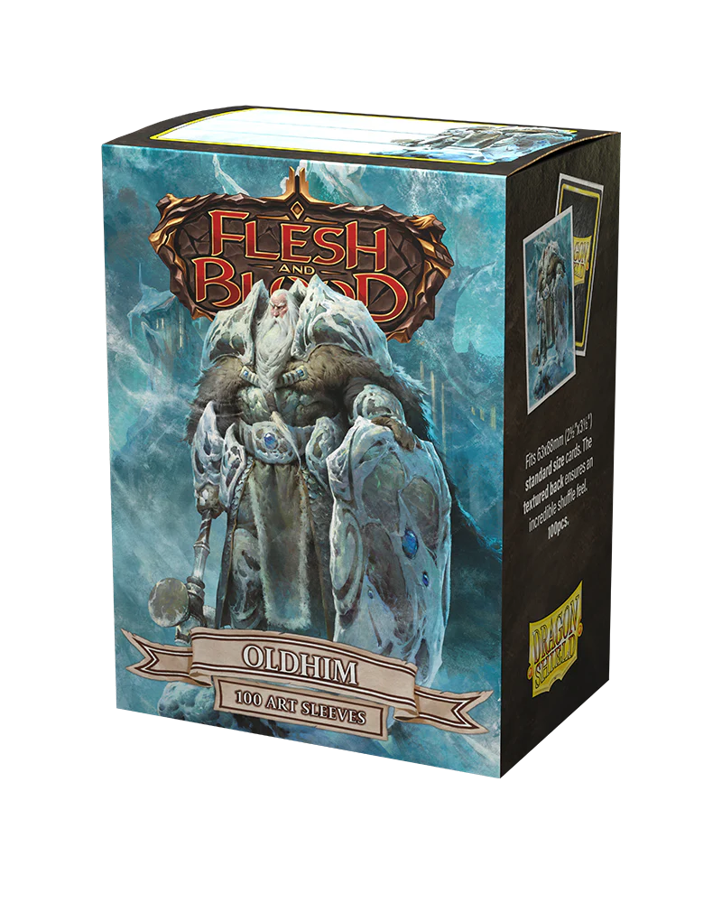 Dragon Shield Matte Art Sleeves - Flesh and Blood Oldhim (100 Sleeves)