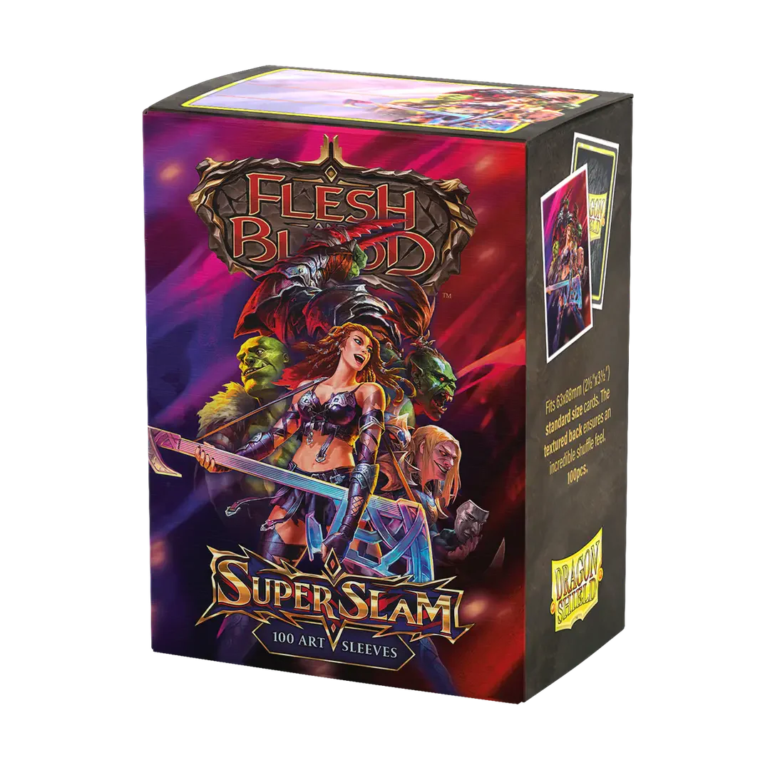 Dragon Shield Matte Art Sleeves - Flesh and Blood Super Slam (100 Sleeves)