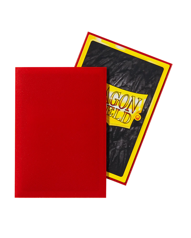 Dragon Shield Japanese Matte Sleeves - Crimson (60 Sleeves) - Image 2