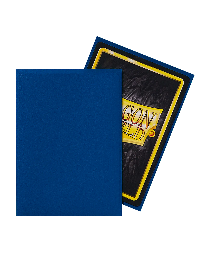 Dragon Shield Matte Sleeves - Blue (100 Sleeves) - Image 2
