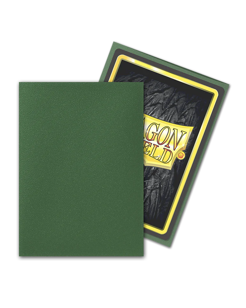 Dragon Shield Matte Sleeves - Forest Green (100 Sleeves) - Image 2