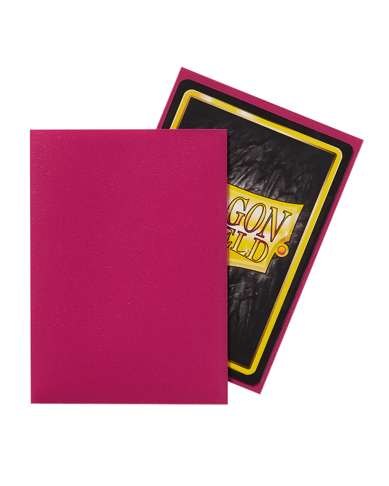 Dragon Shield Matte Sleeves - Magenta (100 Sleeves) - Image 2