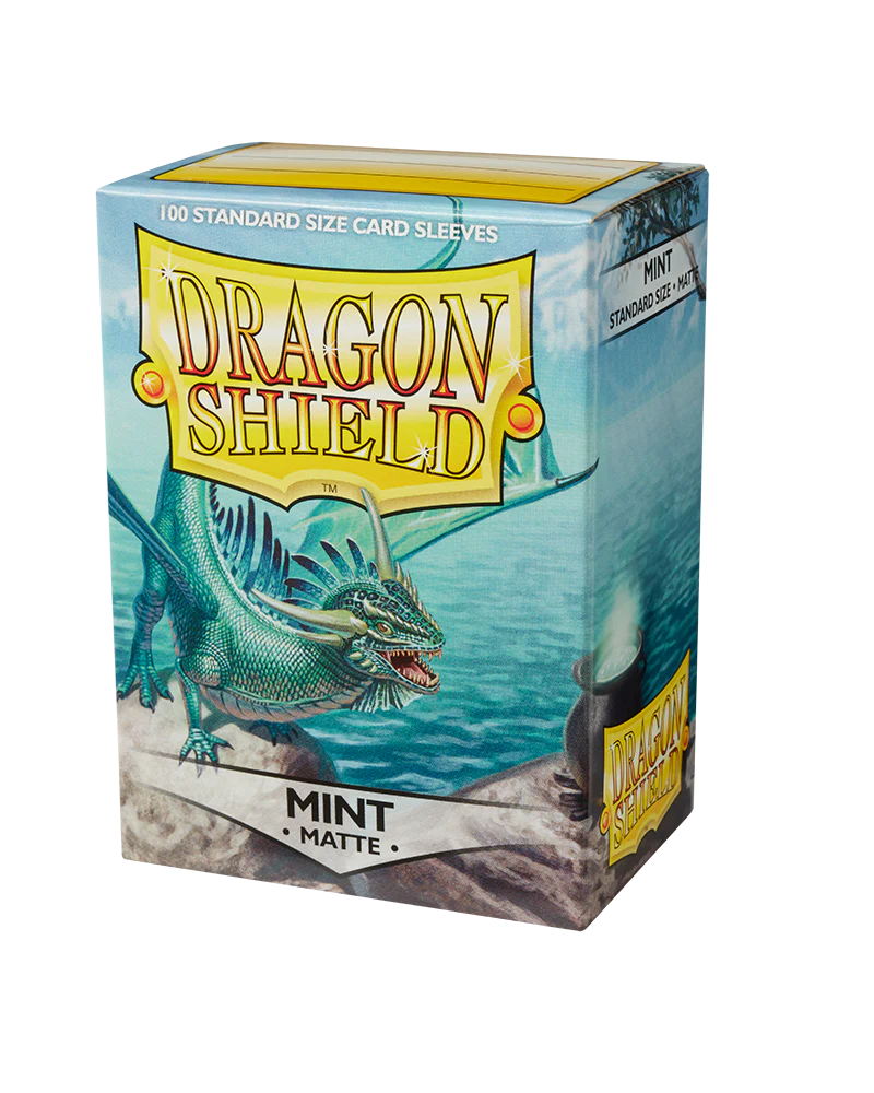 Dragon Shield Matte Sleeves - Mint (100 Sleeves)