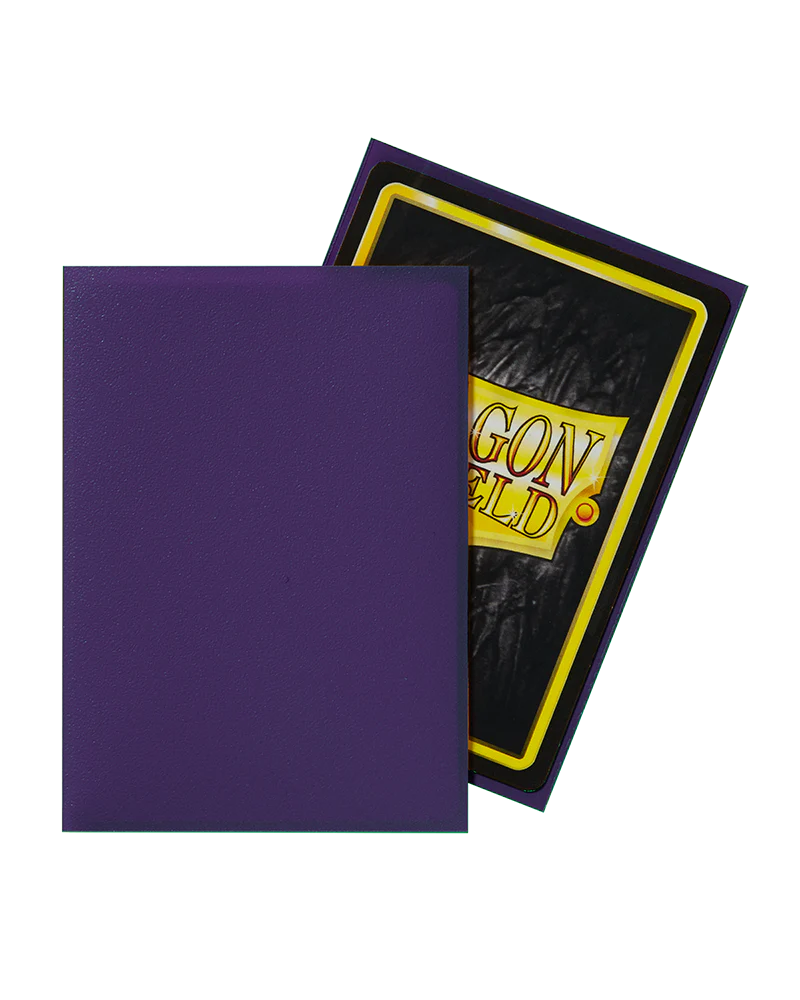 Dragon Shield Matte Sleeves - Purple (100 Sleeves) - Image 2