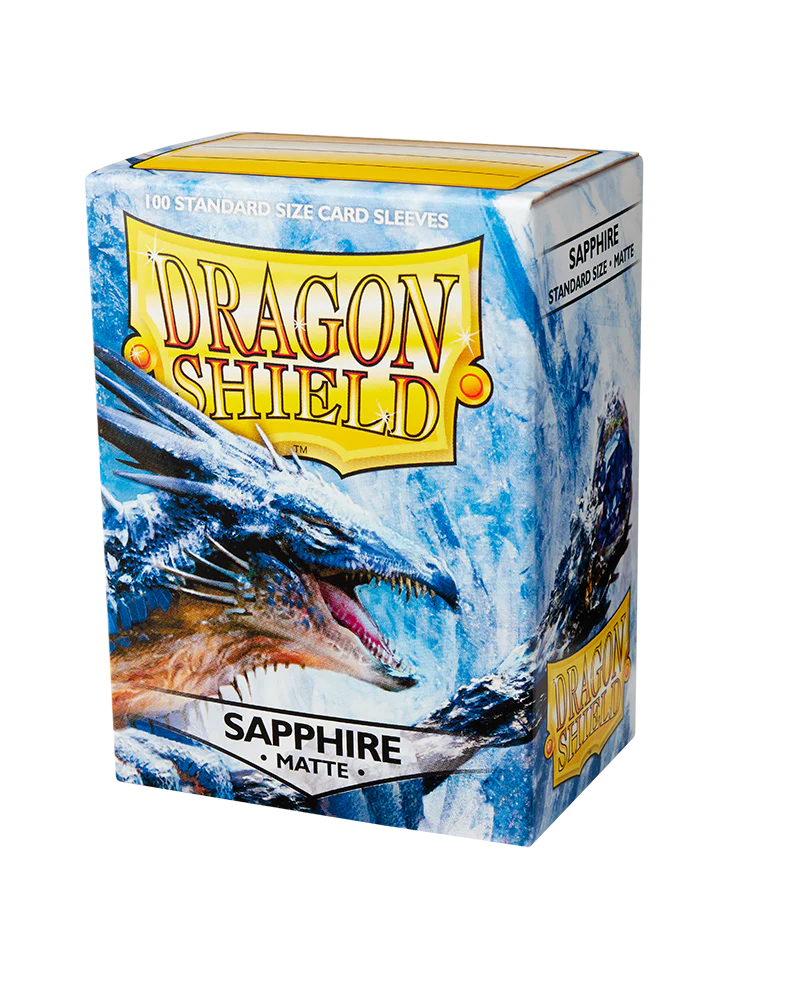 Dragon Shield Matte Sleeves - Sapphire (100 Sleeves)