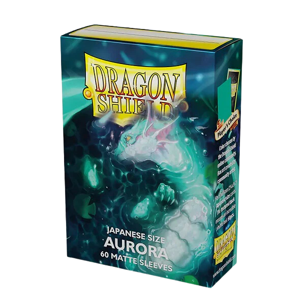 Dragon Shield Sleeves - Matte Japanese size - Aurora (60 Sleeves)