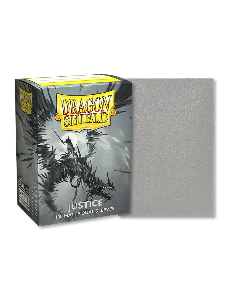 Dragon Shield Sleeves - Standard size - Matte Dual - Justice (100 Sleeves)
