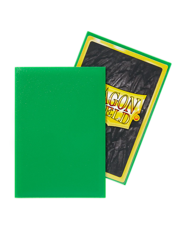 Dragon Shield Japanese Matte Sleeves - Apple Green (60 Sleeves) - Image 2
