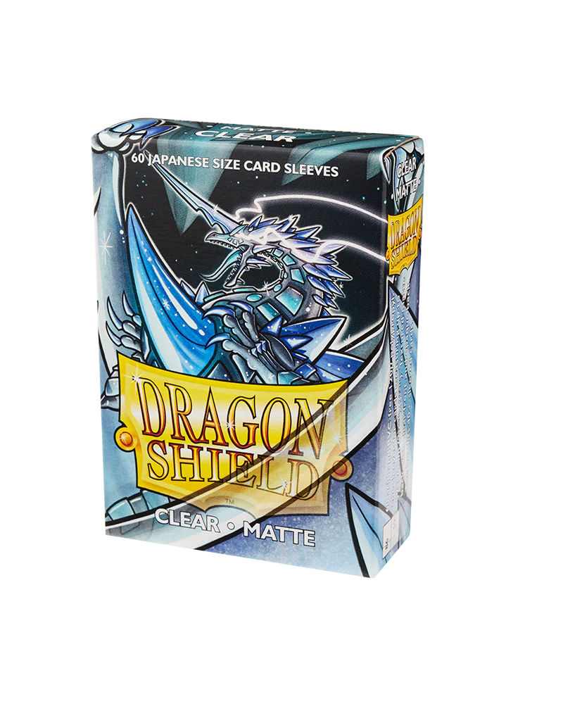 Dragon Shield Japanese Matte Sleeves - Clear (60 Sleeves)